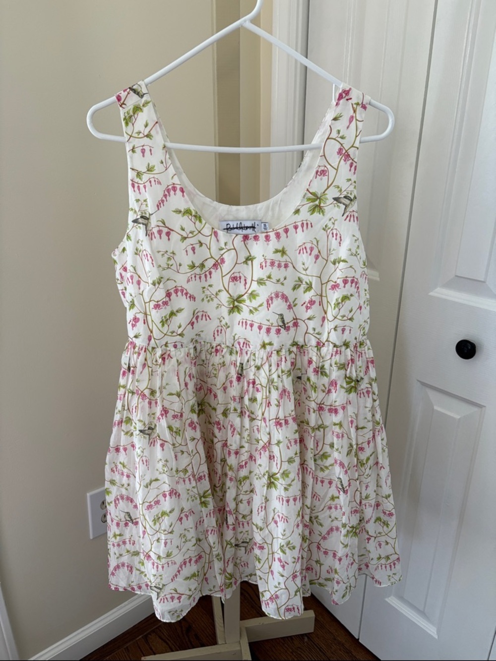 rachel antonoff eliana sleevless babydoll mini dress size xs nwot - Picture 4 of 7